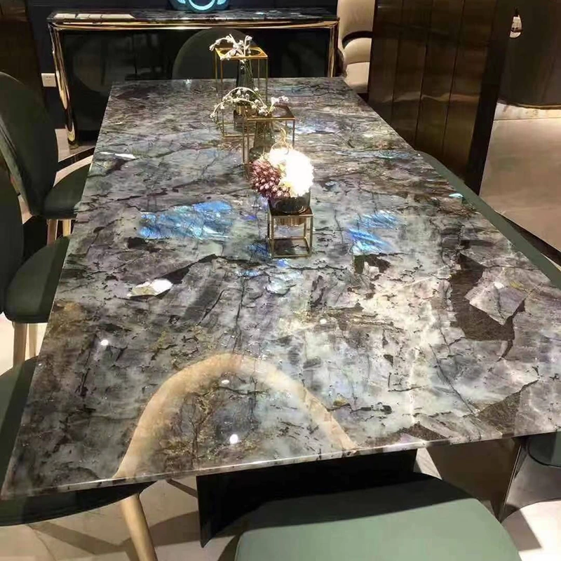Blue Emerald Granite Tabletop