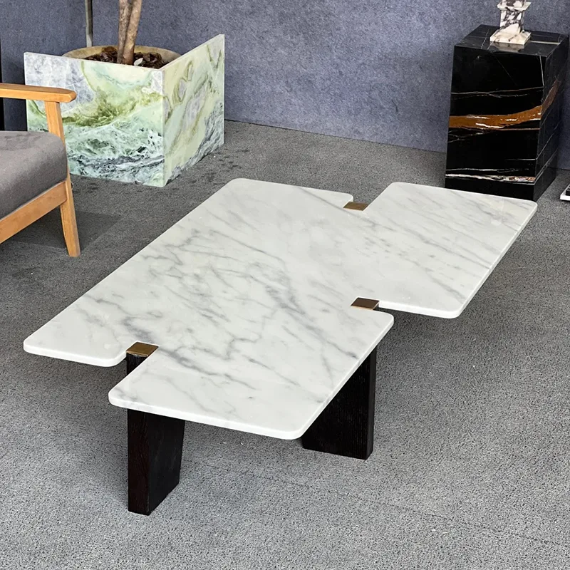 Tabletop Carrara White Marble Tabletop
